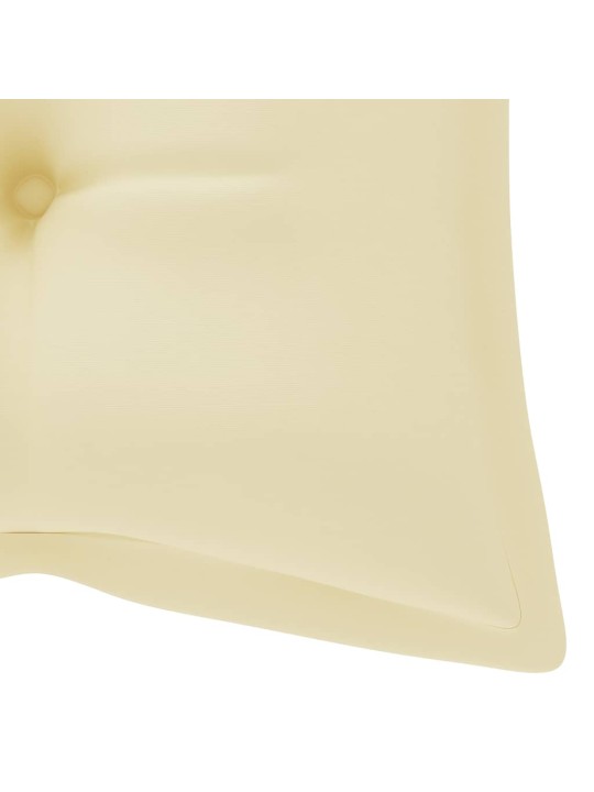 Sodo suoliukas su pagalvėle, 120cm, bambukas (41504+314946)