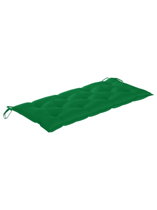 Sodo suoliukas su pagalvėle, 120cm, bambukas (41504+314949)