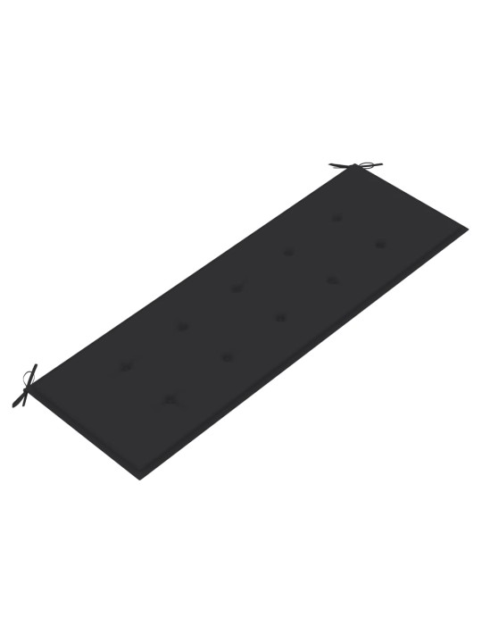 Sodo suoliukas su pagalvėle, 157cm, akacijos medienos masyvas