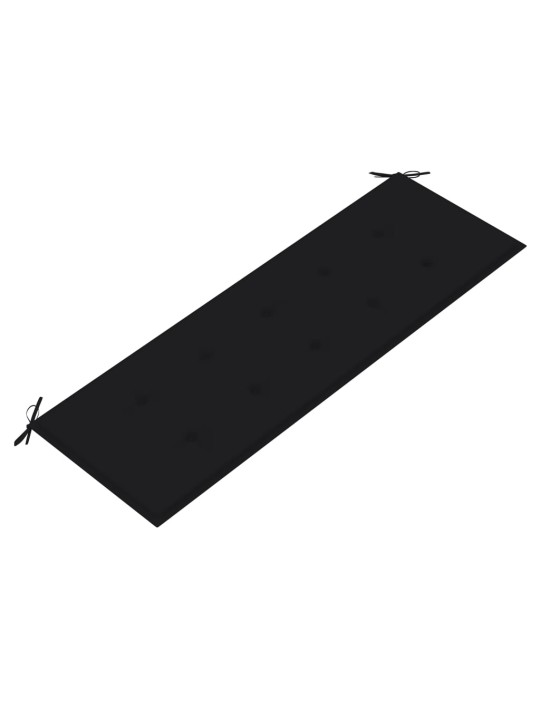 Sodo suoliukas su pagalvėle, 157cm, akacijos medienos masyvas