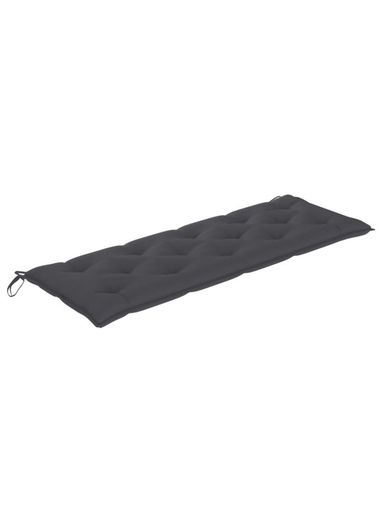 Sodo suoliukas su pagalvėle, 157cm, akacijos medienos masyvas