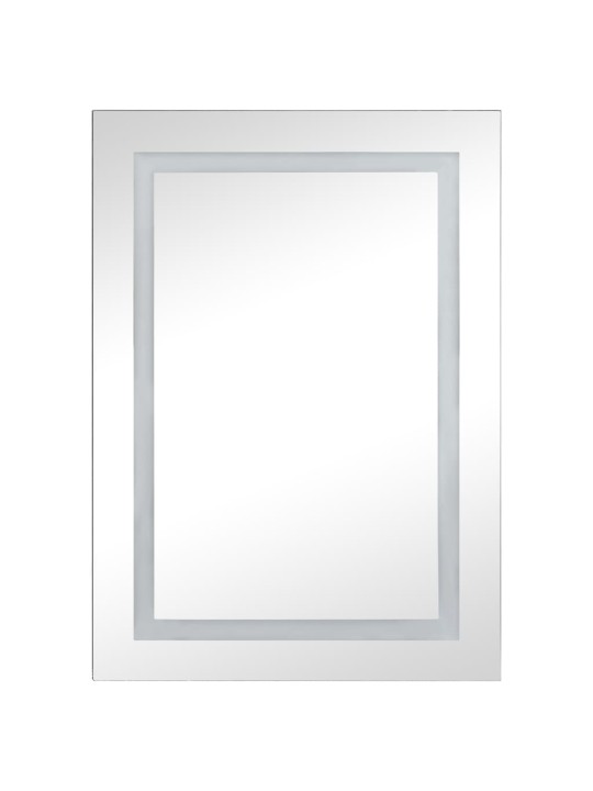 Veidrodinė vonios spintelė su LED apšvietimu, 50x13x70cm