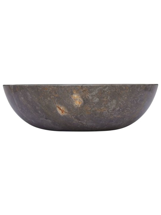 Praustuvas, pilkos spalvos, skersmuo 40x12cm, marmuras