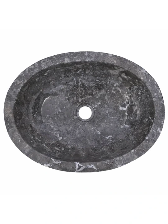Praustuvas, pilkos spalvos, 53x40x15cm, marmuras