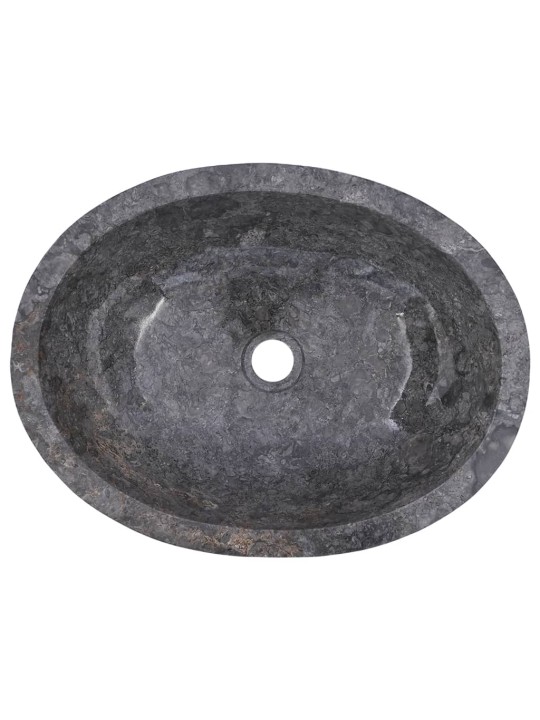 Praustuvas, pilkos spalvos, 53x40x15cm, marmuras