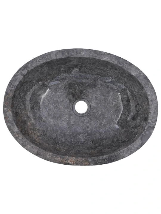 Praustuvas, pilkos spalvos, 53x40x15cm, marmuras