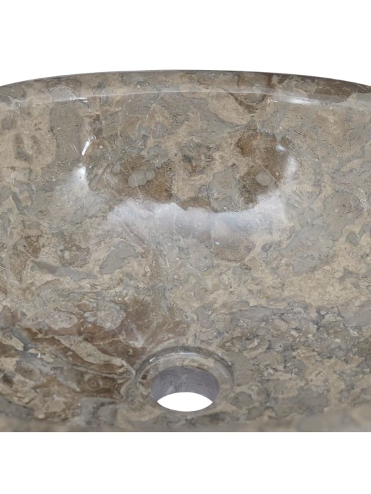 Praustuvas, pilkos spalvos, 53x40x15cm, marmuras