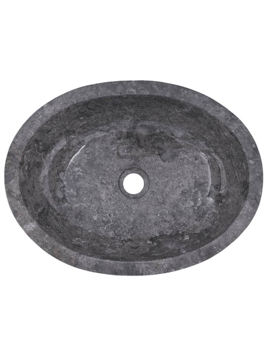 Praustuvas, pilkos spalvos, 53x40x15cm, marmuras