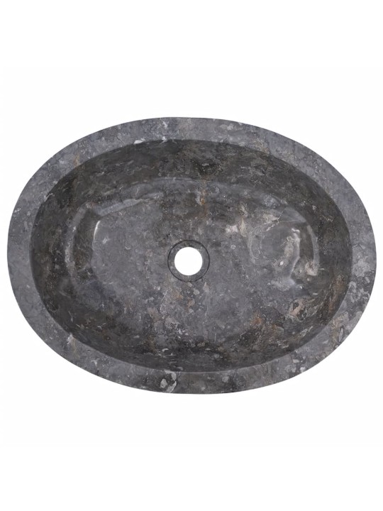 Praustuvas, pilkos spalvos, 53x40x15cm, marmuras