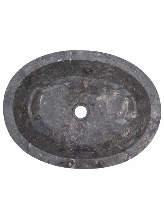 Praustuvas, pilkos spalvos, 53x40x15cm, marmuras