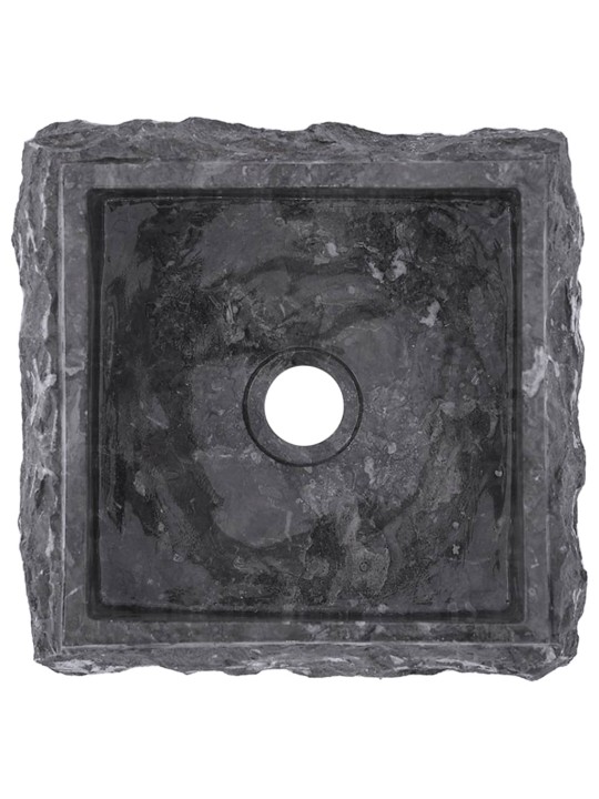 Praustuvas, pilkos spalvos, 30x30x13cm, marmuras