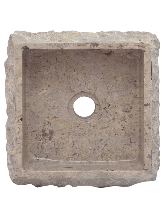 Praustuvas, pilkos spalvos, 30x30x13cm, marmuras