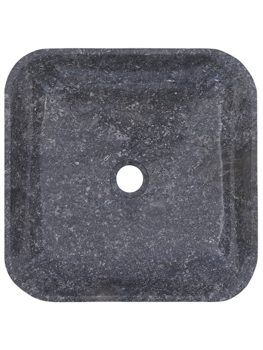 Praustuvas, pilkos spalvos, 40x40x10cm, marmuras