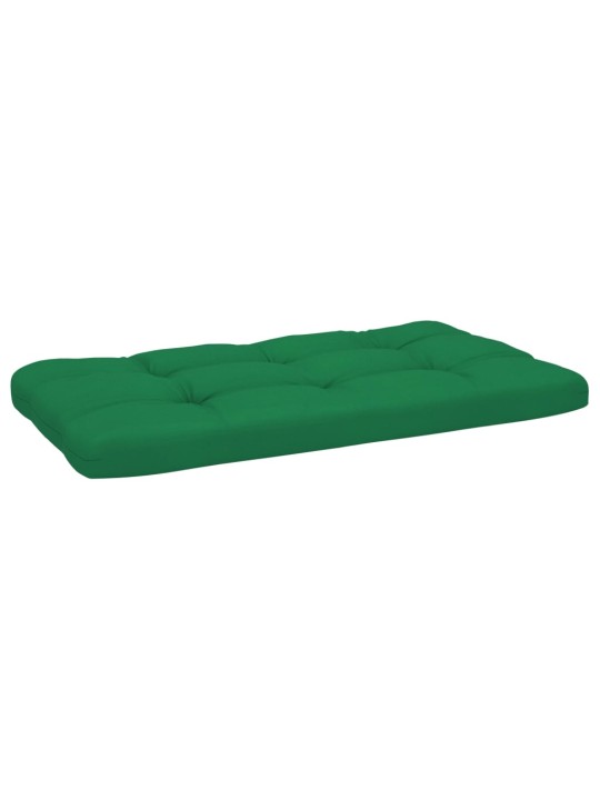 Dvivietė sofa iš palečių su pagalvėlėmis, impregnuota pušis
