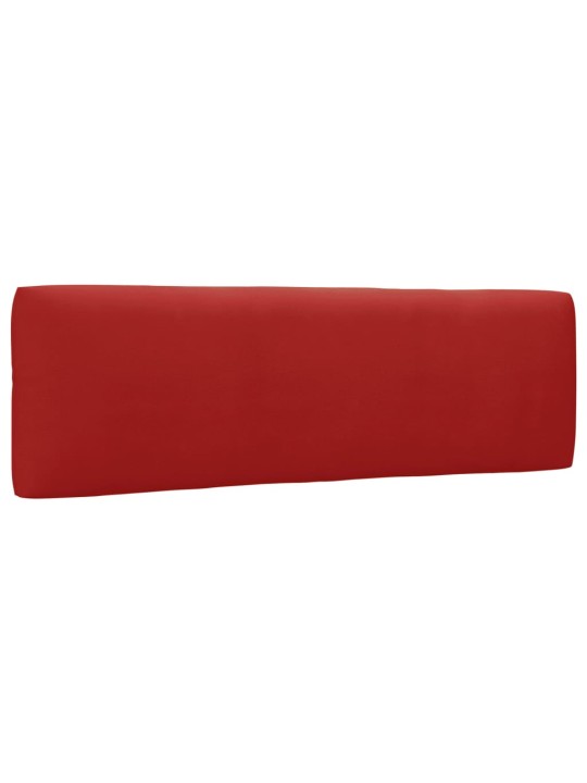 Dvivietė sofa iš palečių su pagalvėlėmis, impregnuota pušis