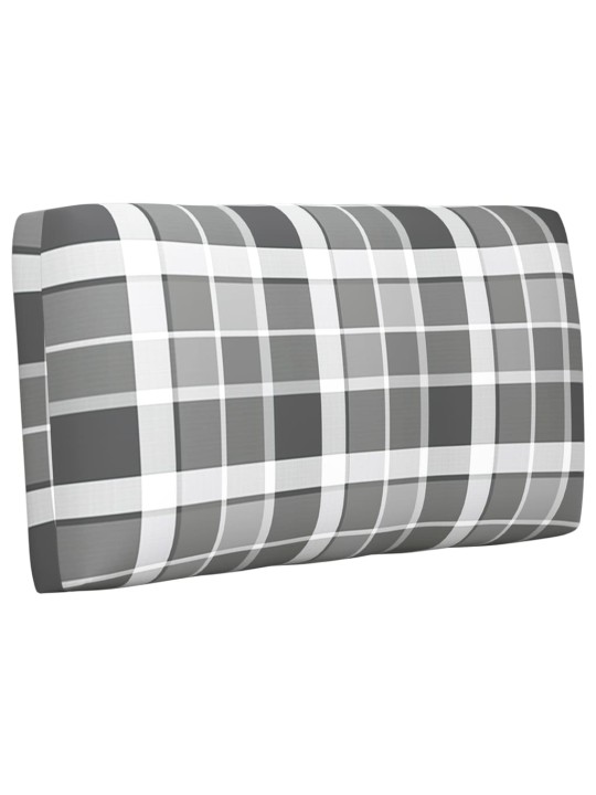Dvivietė sofa iš palečių su pagalvėlėmis, impregnuota pušis