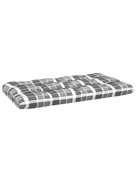 Dvivietė sofa iš palečių su pagalvėlėmis, impregnuota pušis