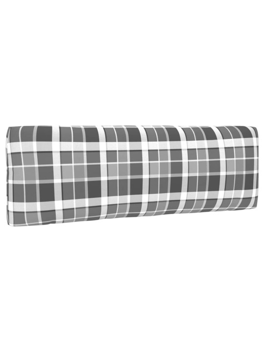 Dvivietė sofa iš palečių su pagalvėlėmis, impregnuota pušis