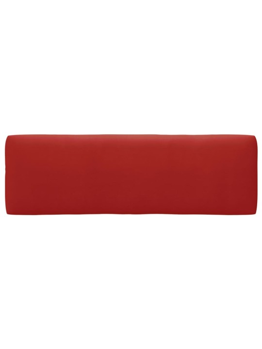 Dvivietė sofa iš palečių su pagalvėlėmis, impregnuota pušis