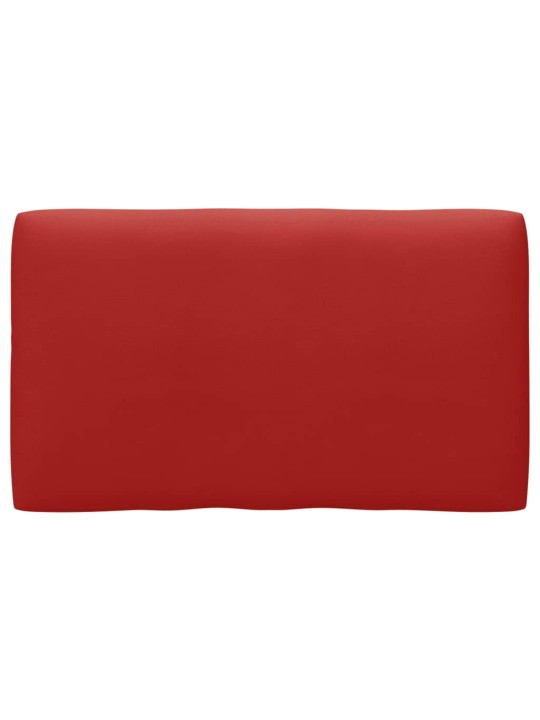 Dvivietė sofa iš palečių su pagalvėlėmis, impregnuota pušis