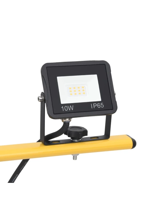 LED prožektorius su trikoju, šaltos baltos spalvos, 2x10W