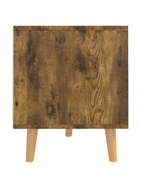 Televizoriaus spintelė, dūminė, 90x40x48,5cm, apdirbta mediena