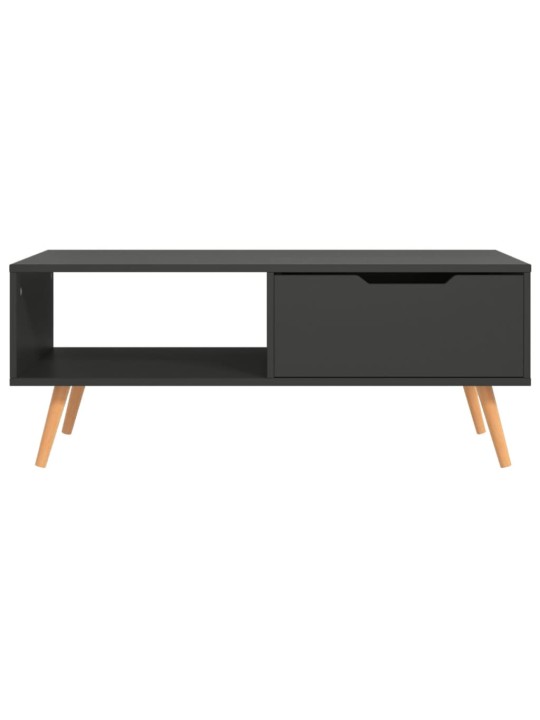 Kavos staliukas, pilkos spalvos, 100x49,5x43cm, MDP