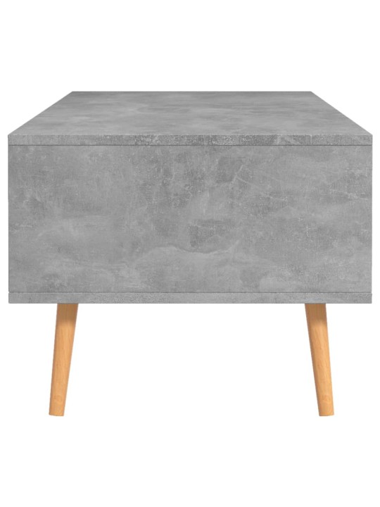 Kavos staliukas, betono pilkos spalvos, 100x49,5x43cm, MDP