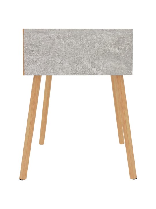 Naktinė spintelė, betono pilkos spalvos, 40x40x56cm, MDP