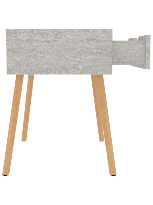 Naktinė spintelė, betono pilkos spalvos, 40x40x56cm, MDP