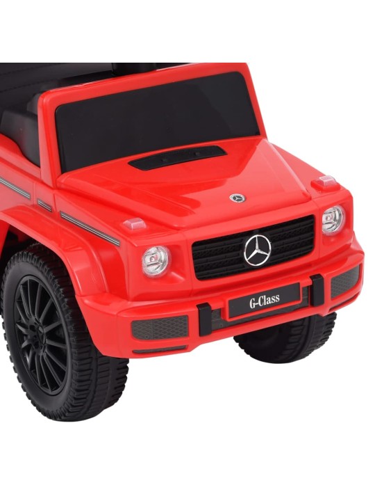 Paspiriamas vaikiškas automobilis Mercedes-Benz G63, raudonas