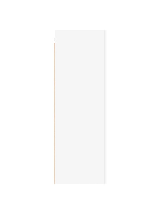 Televizoriaus spintelės, 2vnt., baltos, 30,5x30x90cm, MDP