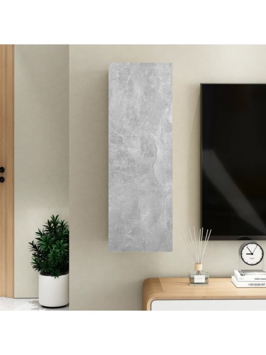 Televizoriaus spintelė, betono sp., 30,5x30x90cm, MDP