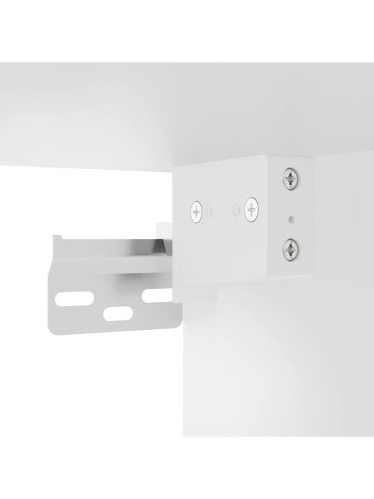 Televizoriaus spintelė, baltos spalvos, 30,5x30x110cm, MDP