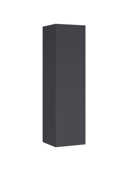 Televizoriaus spintelės, 2vnt., pilkos, 30,5x30x100cm, MDP