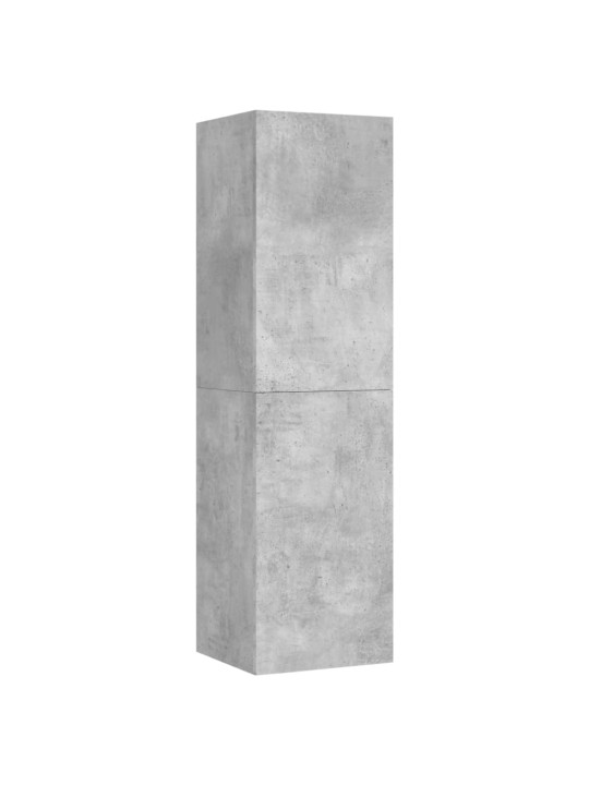 Televizoriaus spintelė, betono pilka, 30,5x30x110cm, MDP