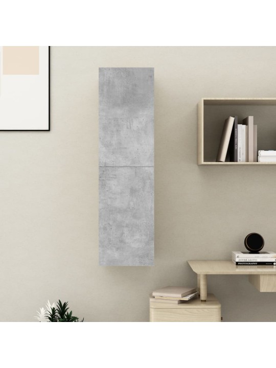 Televizoriaus spintelė, betono pilka, 30,5x30x110cm, MDP