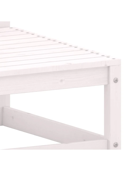 Kampinė sodo sofa su antracito pagalvėlėmis, pušies masyvas