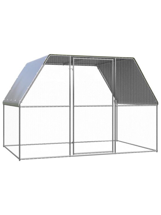 Lauko narvas viščiukams, 3x2x2m, galvanizuotas plienas