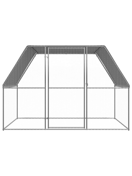 Lauko narvas viščiukams, 3x2x2m, galvanizuotas plienas