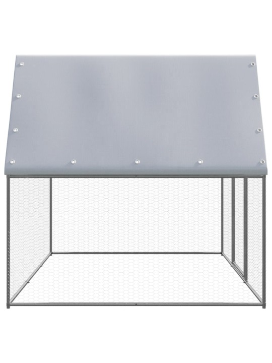 Lauko narvas viščiukams, 3x2x2m, galvanizuotas plienas