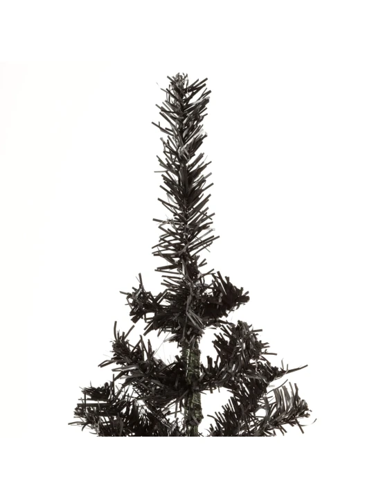 Siauria Kalėdų eglutė, juodos spalvos, 150cm