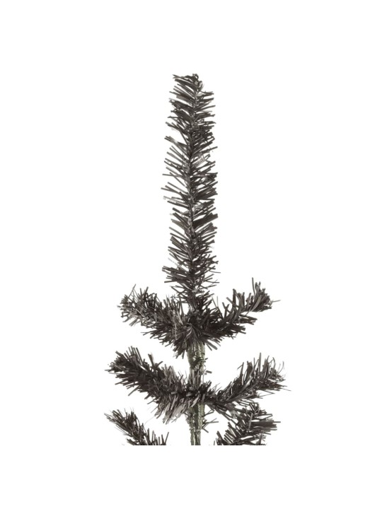 Siaura Kalėdų eglutė, juodos spalvos, 210cm