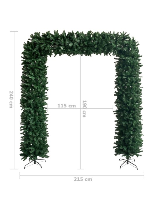 Kalėdinė arka, žalios spalvos, 240cm