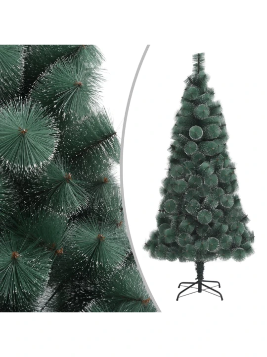 Dirbtinė Kalėdų eglutė su stovu, žalios spalvos, 150cm, PET