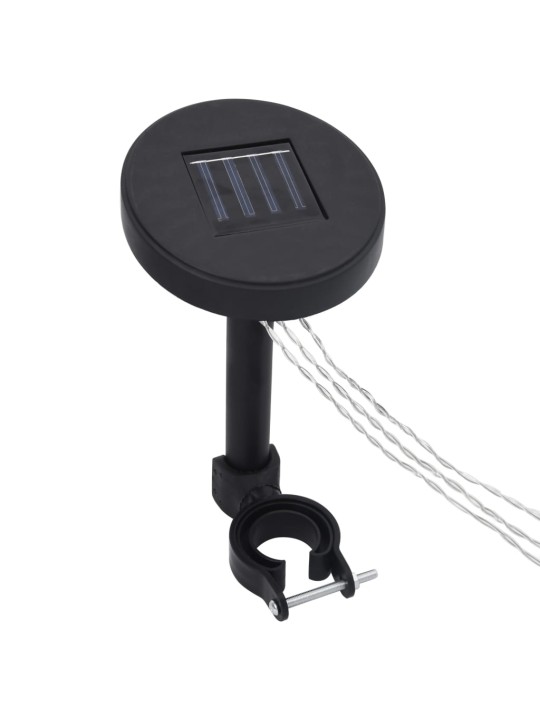 Pavėsinė su tinkleliu nuo vabzdžių ir lemputėmis LED, antracito