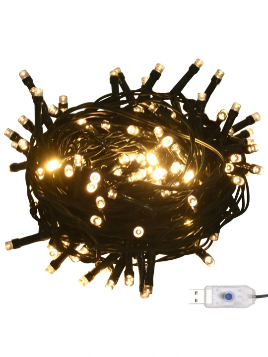 Eglutės žaisliukų rinkinys su viršūne ir 150 LED, 61 dalis