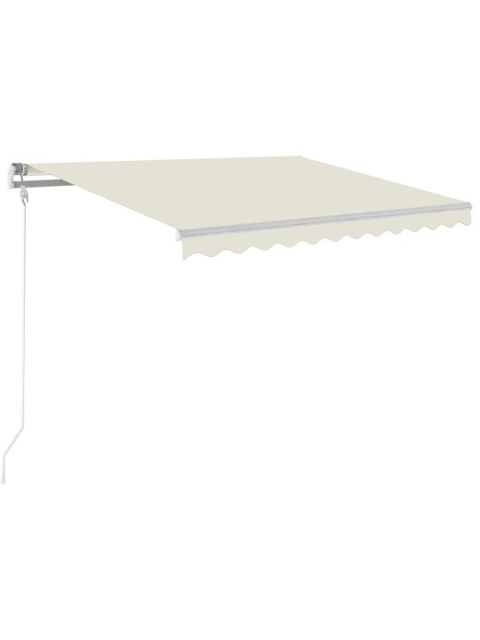 Automatinė ištraukiama markizė, kreminės spalvos, 300x250cm