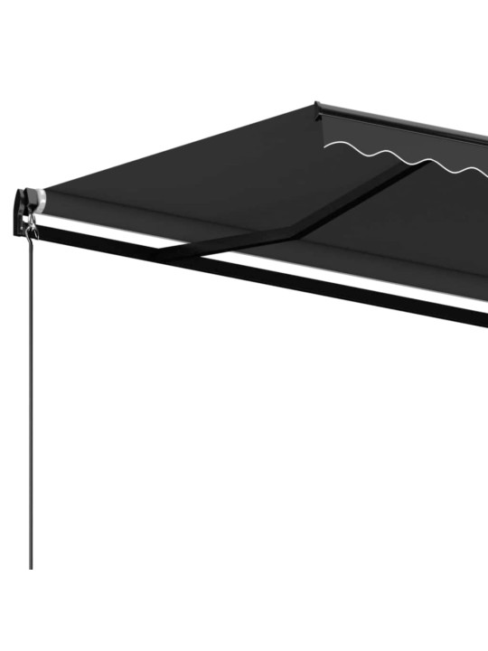 Rankiniu būdu ištraukiama markizė, antracito spalvos, 450x350cm