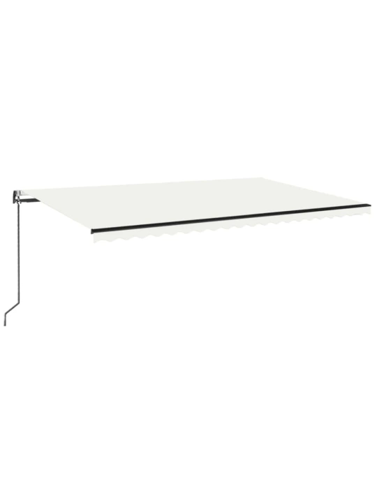 Automatinė ištraukiama markizė, kreminės spalvos, 500x350cm
